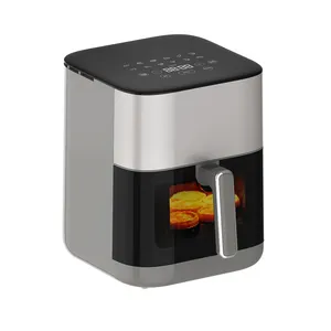 Friteuse à <span class=keywords><strong>air</strong></span> numérique électrique 6L, <span class=keywords><strong>cuisine</strong></span> facile, moins de graisse, tendance - Product Image 1