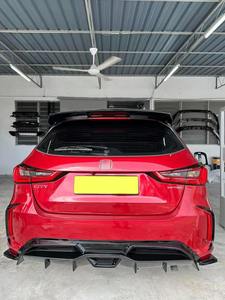 Kit de carrosserie de pare-chocs arrière de voiture Welta, ABS+PP plastique, fixation par boulons, ajustement parfait à 100%, spoiler, protection de pare-chocs, couvre-jupe pour City - Product Image 6