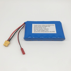 Performance according to the request of 25,<strong>2</strong> v 2200 mAh, lithium-ion battery 18650 battery for scooter - Product Image 1