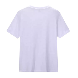 Günstige Quick Dry Solid Plain Blank Benutzer definierte Druck <span class=keywords><strong>M</strong></span>-5XL O-Ausschnitt Atmungsaktiv Weiß 120gsm Polyester Kurzarm T-Shirts - Product Image 6
