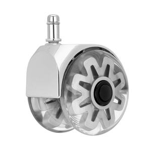 Master-Grade Orange Polymer Pu Industrial Trolley Wheels Hardware Kit Included Floor-Safe Silent Motion And Impact Resistant Fra - Product Image 5
