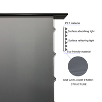 XJK 100 120 alr écran courte portée rétractable motorisé au sol hausse projecteur écran 4K pet cristal électrique pull up écran