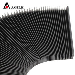 Low Price CNC <strong>Machine</strong> Guard Shield Manufacture of Dust/Bellow Cover - Product Image 4