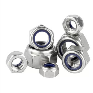 Trung Quốc thực hiện Chất lượng cao bằng thép không gỉ Nylon khóa Nut tự khóa Nut không trượt khóa Hexagon NUT - Product Image 3