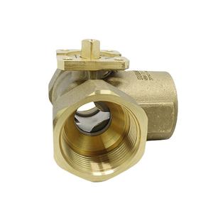 Válvulas de Bola de Latón de <span class=keywords><strong>3</strong></span> Vías VBI6125 VBI61.40 con Conexiones Roscadas PN40 <span class=keywords><strong>SIEMENS</strong></span> para Cierre de Plantas de Calefacción, Ventilación y Aire Acondicionado - Product Image 4