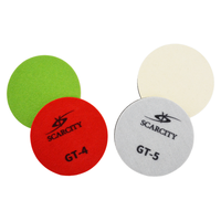 SCARCITY Lot de 2 tampons de polissage de verre professionnels pour magasin de détail automatique de 3 pouces GT-4 GT-5