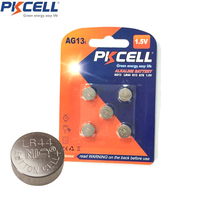 Pile bouton alcaline de haute qualité 1,5 V Ag13 Lr44 A76 pour calculatrice