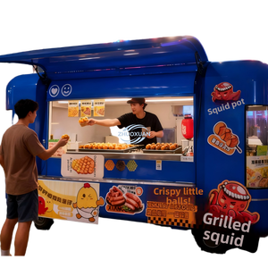 Carrito de Kiosco Móvil Completo para Venta Comercial de Dulces, Helados y Postres - Product Image 3