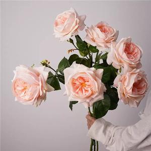 Rosa Artificiale Impermeabile Realistica al Tatto, Rosa <span class=keywords><strong>Juliet</strong></span> Idratante, Decorazione da Tavolo di Lusso, Accessori per Fotografia, Matrimonio - Product Image 2