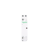Acti9 Ict Modular Contactor A9c22712 2p 16a 2no Ac230-240v 50hz Din Rail Curve C Breaking Capacity F Lighting Baru Original
