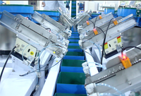 Machines d'emballage automatiques pour comptage de vis avec chargeur vibrant