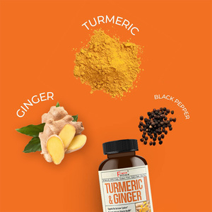 Nouveauté : capsules de curcuma, soutient la santé du système digestif pour les hommes et les femmes, extraits de plantes de curcuma biologiques - Product Image 2
