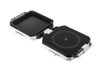 Pot électrique pliable multifonction 2 en 1 gril électrique