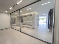 Porte coulissante insonorisée avec verre isolant, directement de l'usine