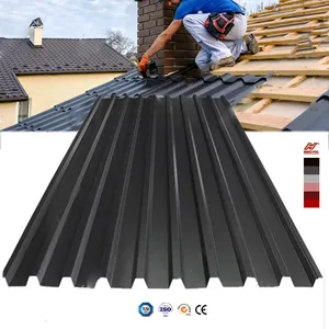 Roof Sheets Tile For Building Z60 Zinc Metal Prepainted Galvanized Corrugated Roofing Sheet Ppgi Steel Customized Steel Prices