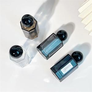 Luxury 50ml Hexagonal Glass Perfume Bottle Refillable <strong>Spray</strong> With Ball Cap for Cosmetic Fragrance - Product Image 4