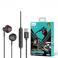 Écouteurs intra-auriculaires filaires Type-C, ajustement personnalisé, télécommande intégrée, annulation active du bruit, étanchéité IPX-4 pour
