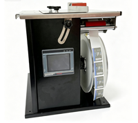 VENTE FLASH - Machine d'étiquetage de bureau avec écran tactile PLC pour bouteilles, canettes, applicateur d'autocollants adhésifs pour vin/cosmétiques