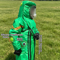 Combinaison professionnelle d'apiculture anti-guêpes et frelons, intégrale avec 4 ventilateurs, respirante, anti-piqûres, résistante à l'usure