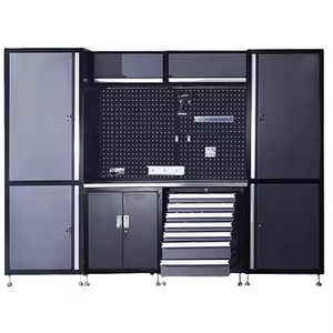 Boîte à outils modulaire FAYI, établi multifonctionnel, combinaison de tiroirs, armoire à outils, poste de travail de <span class=keywords><strong>garage</strong></span>, garantie de 3 ans, résistant à la rouille - Product Image 6
