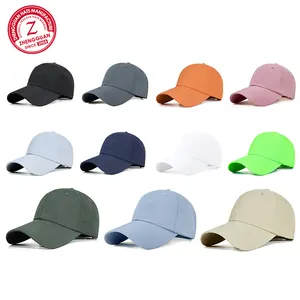 하이 패션 야외 6 패널 스포츠 골프 모자 나일론 다채로운 방수 사용자 정의 아빠 모자
