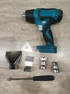 Outils électriques de haute qualité 20V <span class=keywords><strong>batterie</strong></span> au Lithium température réglable sans fil <span class=keywords><strong>pistolet</strong></span> <span class=keywords><strong>à</strong></span> <span class=keywords><strong>Air</strong></span> <span class=keywords><strong>chaud</strong></span> <span class=keywords><strong>pistolet</strong></span> <span class=keywords><strong>à</strong></span> chaleur électrique - Product Image 2