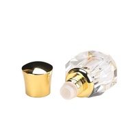 Mini bouteilles d'huile de parfum 1ml, en verre cristal, avec boule à bille, huile essentielle, vente en gros, ml