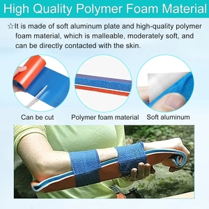 HKJD-rollo ortopédico de emergencia, férula de aluminio para pierna, muñeca de rotura fija, protección de heridas, férula de emergencia - Product Image 6