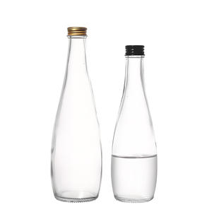 ขวดแก้วใ<span class=keywords><strong>ส</strong></span>ขนาด11ออนซ์330มล. <span class=keywords><strong>ส</strong></span>ำหรับน้ำแร่และน้ำอัดลมพร้อมฝาเกลียวโลหะ - Product Image 1