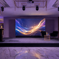 Mur vidéo LED intérieur haute définition RAYBO P2.9 7680Hz, panneaux portables pour la location, pour hôtels et lieux événementiels