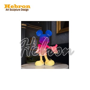 Escultura de <span class=keywords><strong>Mickey</strong></span> <span class=keywords><strong>y</strong></span> <span class=keywords><strong>Minnie</strong></span> <span class=keywords><strong>Mouse</strong></span> de Tamaño Real en Fibra de Vidrio <span class=keywords><strong>y</strong></span> Resina 3D, Hecha a Mano <span class=keywords><strong>y</strong></span> Pintada a Mano, para el Año Nuevo Chino <span class=keywords><strong>y</strong></span> Halloween - Product Image 4