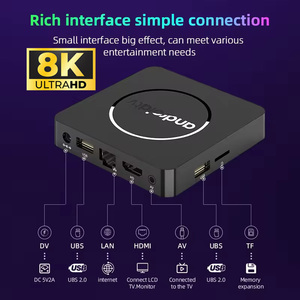 Boîtier TV intelligent R 2026 Premium 8K avec WiFi 5G sans fil, Android 13, pour streaming en ligne mondial - Product Image 4
