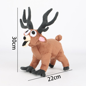 99 Nuits dans <span class=keywords><strong>la</strong></span> Forêt, figurines <span class=keywords><strong>de</strong></span> monstres en peluche <span class=keywords><strong>de</strong></span> cerf, figurines <span class=keywords><strong>de</strong></span> films d'animation, peluches, jouets, <span class=keywords><strong>animaux</strong></span> en peluche, poupées, cadeaux promotionnels - Product Image 1
