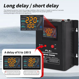 TMP 2000VA 벽걸이 미니와트 계전기 전압 안정기 단상 90-280V 자동 전압 조정기 AVR - Product Image 2