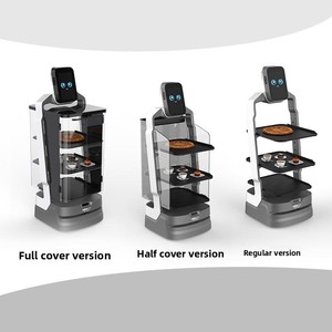 Robots de service alimentaire HuntStars : livraison et transport de plats avec navigation autonome sans tracé pour restaurants et hôtels - Product Image 4