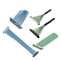 Câble micro coaxial haute vitesse personnalisable 10P 20P 30P Edp Lvds avec connecteur KEL USL20-20SS USL20-30SS-015 USL20-40