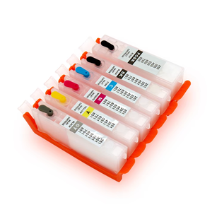 Cartucho de Tinta Recargable Vacío PGI-550 CLI-551 de 6 Colores con Chip para Impresora <span class=keywords><strong>Canon</strong></span> <span class=keywords><strong>PIXMA</strong></span> <span class=keywords><strong>MG6350</strong></span> MG7150 IP8750 - Product Image 6