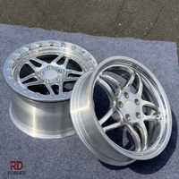 Rines de Aleación Forjados Personalizados de 15 16 17 18 19 20 Pulgadas 5x120 5x114.3 para Autos de Carreras, para BMW, Mercedes, Ford Mustang, Dodge Charger
