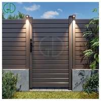 Lamas de Aluminio para Cercas Comerciales y de Fábrica, Resistentes, con Recubrimiento en Polvo Extruido GD, Antióxido, Personalizables, Aleación 6063