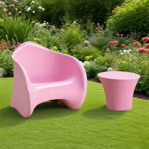 Chaise en lettres irrégulières UHPC en gros Y245, mobilier de loisirs décoratif pour l'extérieur, les parcs, les centres commerciaux et les espaces publics - Product Image 6