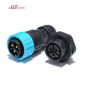 Llt 3pin vít dây bảng điều chỉnh kết nối cáp điện nối 2 4 5 6 7 8 20 24 3 + 9 pin nam cắm nữ ổ cắm - Product Image 3