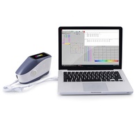 Spectrophotometer Colorimeter 400-700nm Wavelength Range Combined LED UV Light Sources CIE LAB Color Space 1 Year Warranty