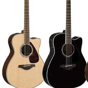 Yamaha FGX830C <span class=keywords><strong>41</strong></span> بوصة صندوق كهربائي هزاز لوح واحد أداء الغيتار الشعبي المنفصل - Product Image 1