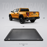 Couverture de benne rigide électrique rétractable en aluminium durable avec verrouillage, 4x4, directement de l'usine, pour Ranger, Hilux, Travo2026, Nissan, Jac