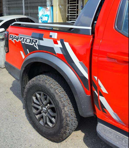 สติ๊กเกอร์ตกแต่งขอบประตูท้ายรถยนต์ยี่ห้อ XTX สำหรับ Ranger Next Gen Wildtrak XLT Raptor ปี 2022-2025 วัสดุไวนิล ใช้ซ้ำได้ - Product Image 4