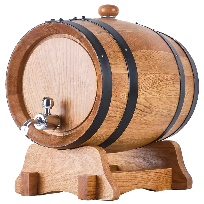 Mini baril en chêne pour whisky, baril en bois pour vin, 5l