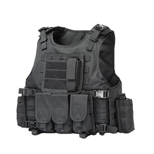 Gilet tactique multifonctionnel personnalisé, sac en tissu Oxford imperméable, fermeture à glissière pour entraînement en plein air, camping - Product Image 5