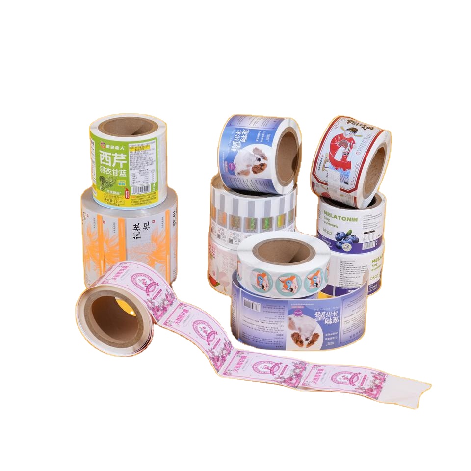 Custom Holographic Waterproof Label Packaging Proofing Service Fast Turnaround High Quality Printing Flexible Design Support