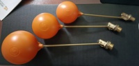 Vanne flottante en laiton de haute qualité 1/2 po avec commande à boule en plastique de 4-1/2 po pour le contrôle du niveau d'eau dans les réservoirs – Offre Spéciale