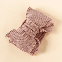 Siap Kirim Headband Bayi Ukuran Besar Elastis Tinggi Model Rajut Populer Benang Rajut Penutup Kepala Populer